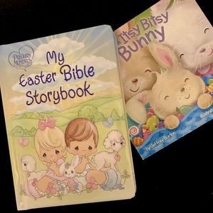 Precious Moments Easter Bible Storybook and The Itsy Bitsy Bunny